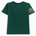 Adidas Kids Green Graphic T-Shirt shamaGarments.pk