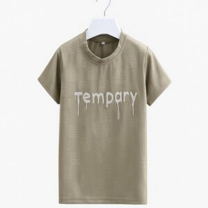 Boys Summer Set – Olive T-Shirt & Short Shamagarments.pk