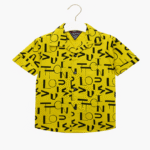 Boys Yellow Co-Ord Set Summer Style shamagarments.pk