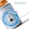 Portable USB Baby Bottle Warmer with LCD & Fast Heating – 18W QC 3.0 Charger