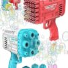 2-in-1Electric Bazooka Boom Feast Bubble Gun