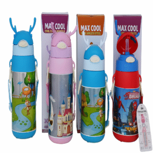 Kids' Insulated Stainless Steel Water Bottles with Cartoon Characters