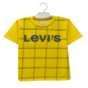 Levi’s Original Yellow Checkered T-Shirt