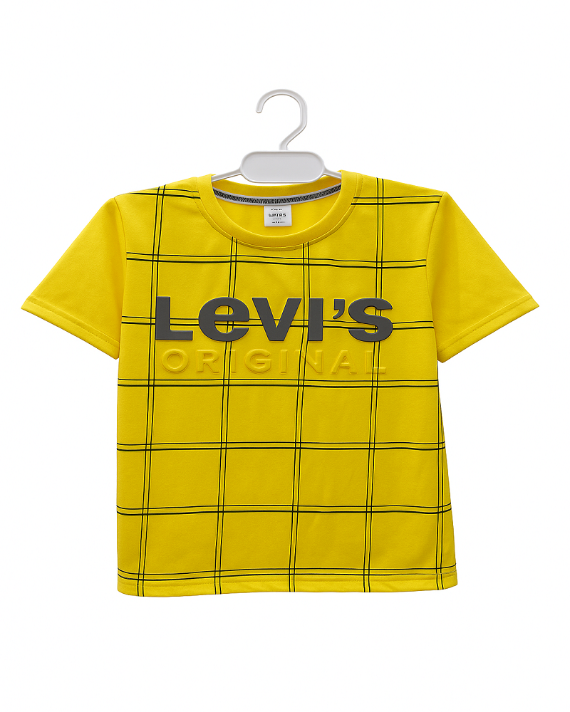 Levi’s Original Yellow Checkered T-Shirt