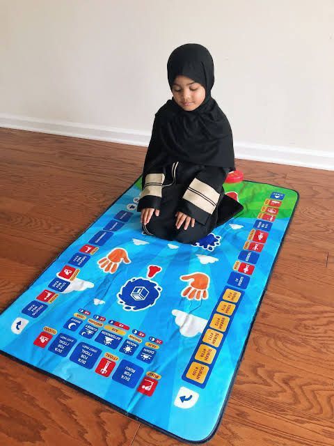 My Salah Mat - Educational Interactive Prayer Mat 2 shamagarments.pk My Salah Mat - Educational Interactive Prayer Mat