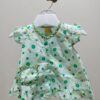 WhatsApp Image 2025-08-09 at 4.48.39 AM (1) Baby Girls Green Floral Summer Top – Sleeveless Cotton Shirt with Ruffle Hem