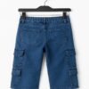Kids Baggy Denim Cargo Jeans – Premium Stretch, Loose Fit, Multi-Pocket Style 1 shamagarments.pk Kids Baggy Denim Cargo Jeans