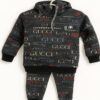 Kids Printed Hoodie & Jogger Set 2ShamaGARMENTS.PK Kids Stylish Printed Hoodie & Jogger Set – Soft & Trendy Tracksuit
