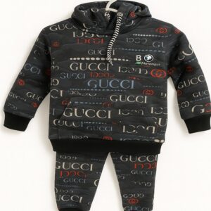 Kids Stylish Printed Hoodie & Jogger Set – Soft & Trendy Tracksuit